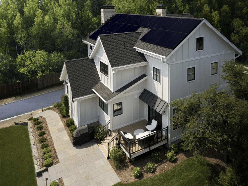 White House Solar Home by Infinity Energy